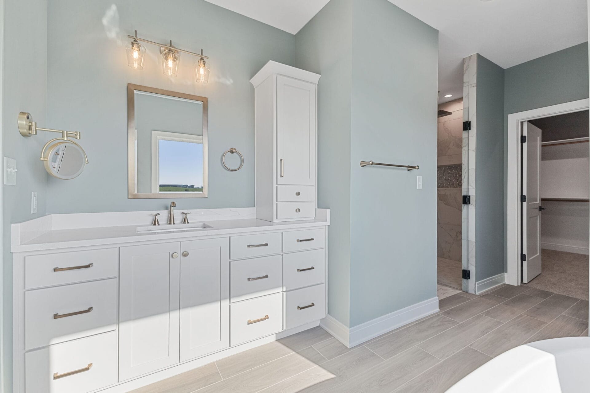 bathroom vanity mirror light accesories tile